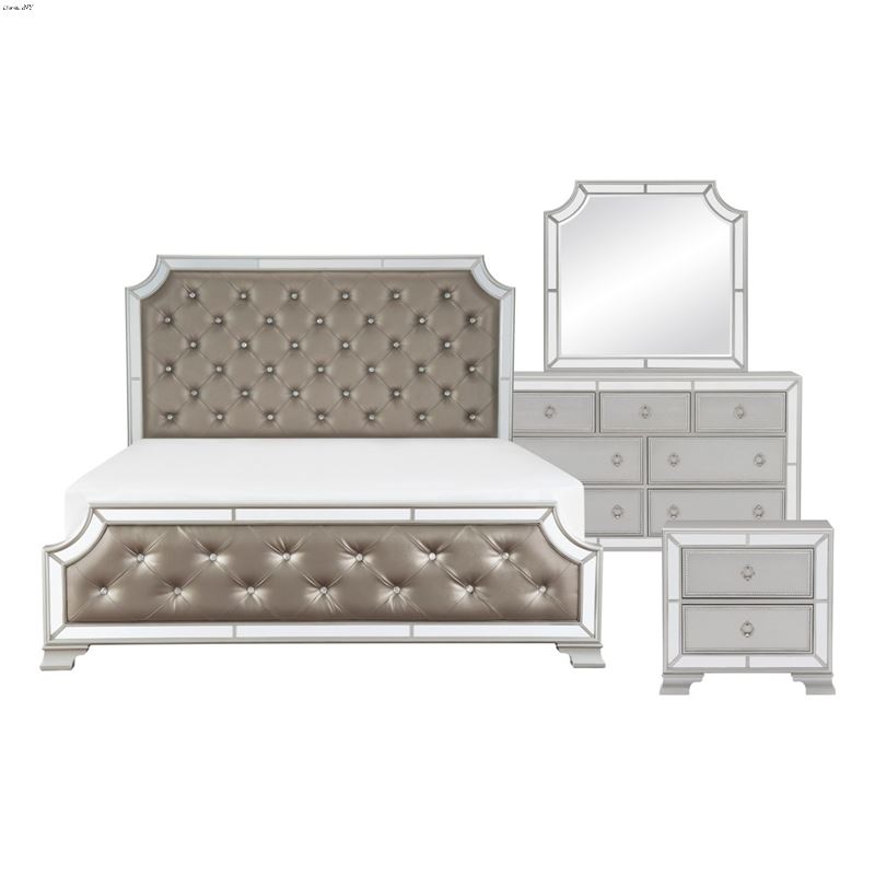 The 1646 Avondale Collection 4pc King Bedroom Set by Homelegance